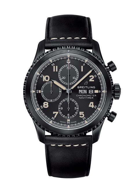 breitling navitimer 8 chronograph black steel|breitling chronometre navitimer price.